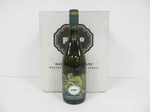 1 x Crate of 6 Pulpo Sauvignon Blanc 2023 White Wine, 75cl.