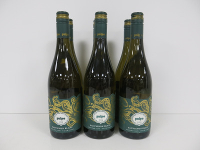 6 x Bottles of Pulpo Sauvignon Blanc 2023 White Wine, 75cl