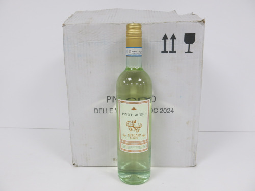 1 x Crate of 12 Bottles of Pinot Grigio Antonio Rubini White Wine, 750ml.