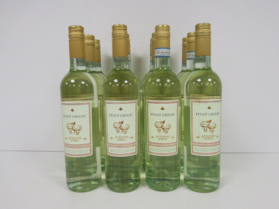 12 x Bottles Pinot Grigio Antonio Rubini White Wine, 750ml.
