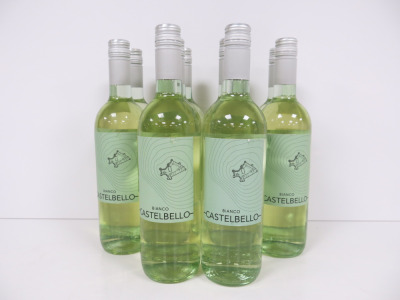 10 x Bottles of Bianco Castelbello White Wine, 750ml.
