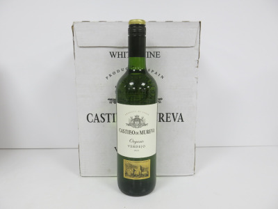 1 x Crate of 6 Bottles Castillo De Mureva 2023 White Wine, 75cl.