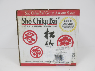 1 x Sho Chiku Bai Naturally Brewed Premium Sake, 18 Litres.