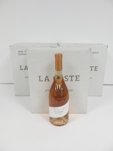 3 x Boxes of 6 x Chateau La Coste Rose d'une Nuit Rose Wine, 2023, 75cl.