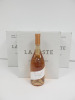 3 x Boxes of 6 x Chateau La Coste Rose d'une Nuit Rose Wine, 2023, 75cl.