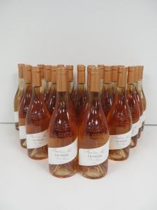 24 x Bottles of Chateau La Coste Rose d'une Nuit Rose Wine, 2023, 75cl.