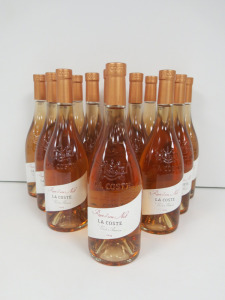 11 x Bottles of Chateau La Coste Rose d'une Nuit Rose Wine, 2023, 75cl.