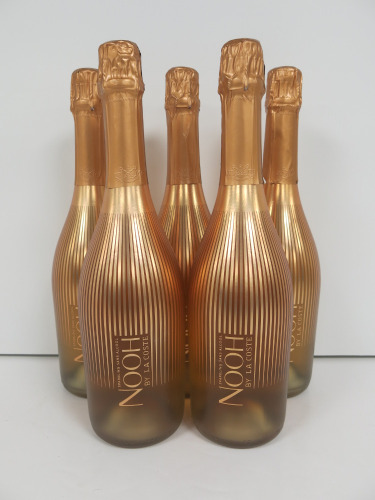 5 x Bottles of Chateau La Coste Nooh Rose Sparkling Wine, 75cl, Alcohol Free.