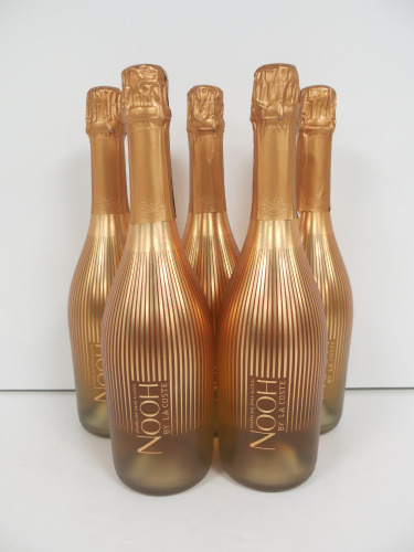 5 x Bottles of Chateau La Coste Nooh Rose Sparkling Wine, 75cl, Alcohol Free.