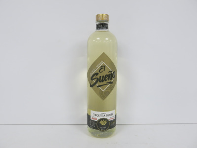 Bottle of El Sueno, Premium Tequila Silver, Batch 01018, 70cl.