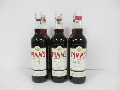 6 x Bottles of Pimm's No1 Cup, 70cl.