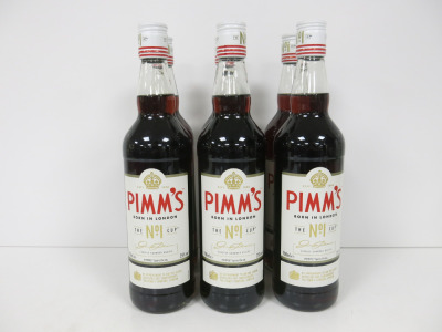 6 x Bottles of Pimm's No1 Cup, 70cl.