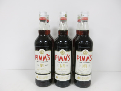 6 x Bottles of Pimm's No1 Cup, 70cl.