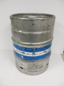 Keg of Asahi Super Dry Beer. Expires 10/10/25.