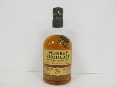 Bottle of Monkey Shoulder, Blended Malt Scotch Whiskey, 70cl.
