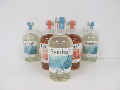 7 x Bottles of Everleaf Non Alcoholic Aperitif to Include Flavours Mountain, Forest & Marine, 50cl.
