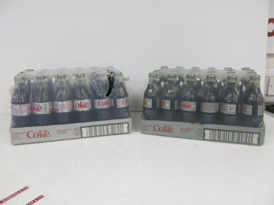 2 x Cases of 24 x Bottles of Diet Coke, 200ml.