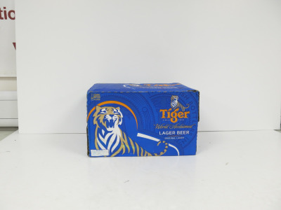 Case of 24 x Tiger Larger, 330ml.