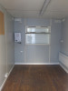 Site Office 10ft Metal Container in White with Door & Window, Size H8ft x W10ft x D8ft. Comes with Hyco Water Heater, Air Master Radiator & 1 x Key. NOTE: viewing & collection of this lot is by appointment in Rainham, Essex. - 11