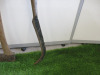 5 x Assorted Gardening Tools to Include: 1 x Axe, 1 x Bill Hook, 1 x Lopper, 1 x Lawn Shears & 1 x Lawn Edger. - 8