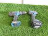 2 x Makita Drills to Include: 1 x Makita BTD146 Cordless Impact Driver with Makita 18v 3.0aH Li-ion Battery, missing charger & 1 x Makita Cordless Combi Drill, Model HP457D. NOTE: missing battery. - 18
