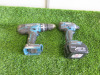 2 x Makita Drills to Include: 1 x Makita BTD146 Cordless Impact Driver with Makita 18v 3.0aH Li-ion Battery, missing charger & 1 x Makita Cordless Combi Drill, Model HP457D. NOTE: missing battery. - 9