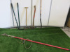 5 x Assorted Gardening Tools to Include: 1 x Axe, 1 x Bill Hook, 1 x Lopper, 1 x Lawn Shears & 1 x Lawn Edger. - 4