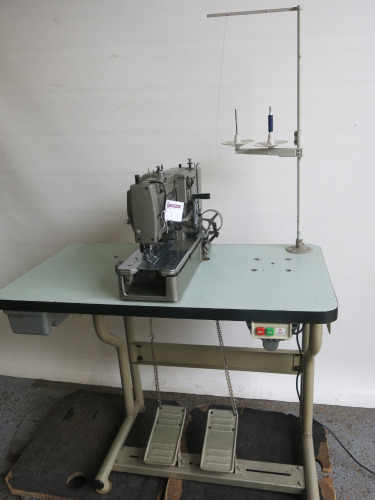 Brother P814601 Buttonhole Machine On Stand.