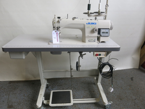 Juki DDL-8700A-7 High Speed Single Needle Lockstitch Sewing Machine.