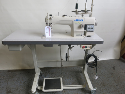 Juki DDL-8700A-7 High Speed Single Needle Lockstitch Sewing Machine.