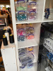 Approx 250 x Pigeon Hole Cabinets of Assorted Samples and Folded Lengths of Fabric in Various Sizes, Colours & Styles. NOTE: viewing & collection of this lot is from Site at E3 4RR. The buyer is responsible for the safe removal at their own expense. CABIN - 7