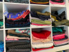 Approx 250 x Pigeon Hole Cabinets of Assorted Samples and Folded Lengths of Fabric in Various Sizes, Colours & Styles. NOTE: viewing & collection of this lot is from Site at E3 4RR. The buyer is responsible for the safe removal at their own expense. CABIN - 11