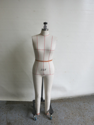 Dressmakers Mannequin on Mobile Stand.