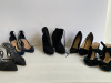 5 x Pairs of Ladies Fashion Shoes, Predominantly Once Worn for Model Shoot (Styles As Pictured). Sizes Between UK 5 & 6.