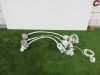 3 x Desk/Table Mount 240v LED Dual Work Lights.