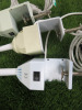 3 x Desk/Table Mount 240v LED Dual Work Lights. - 3
