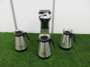 Technivorm Moccamaster Filter Coffee Machine, Model KBGT. Comes with 3 x Techivorm Metal Jugs.