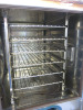 Rational Electric 5 Senses Self Cooking Centre Combi Oven, Model SCC WE 61, S/N E61SH1506246351, 6 Grid, 3 Phase. Comes with Stainless Steel 5 Rack Table, Overall Size H168 x W85 x D80cm. - 4