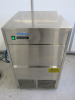 Polar G Series Under Counter Stainless Steel Ice Machine, Model GL192-04, S/N 5166217. Size H82 x W50 x D60cm.