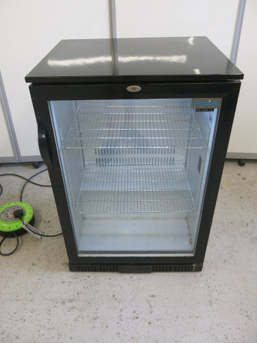 Polar Single Glass Door Back Bar Cooler, Model GL001-05, S/N 220300968.Size H90 x W60 x D50cm.