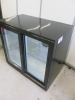 Polar 2 Sliding Door Back Bar Cooler, Model G010-07, S/N 220100438. Size H85 x W90 x D51cm. - 4