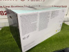 Boxed/New GoodHome Bamia Angled Glass Cooker Hood with Automated Round Perimeter Extraction, Model GHAGRO 90. - 6