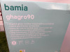 Boxed/New GoodHome Bamia Angled Glass Cooker Hood with Automated Round Perimeter Extraction, Model GHAGRO 90. - 3