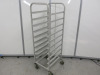 10 Rack Mobile Tray Trolley, Size H140 x W42 x D50cm. - 3