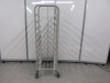 10 Rack Mobile Tray Trolley, Size H140 x W42 x D50cm.