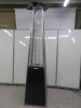 9.5kW Gas Flame Tower Patio Heater, PH08 Series, Size H217 x W38 x D38cm. Comes with Regulator.