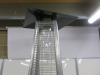 9.5kW Gas Flame Tower Patio Heater, PH08 Series, Size H217 x W38 x D38cm. Comes with Regulator. - 5