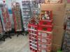 Large Quantity of Christmas Stock to Include: 7 x Spinners of Assorted Personalized Gifts, Cards & Tree Baubles, 5 x Boxes of Gift Wrap, 20 x Boxes of Christmas Present Boxes, Gift Bags, Tinsel, Boxed Cards, Bows & Ribbons Etc (As Viewed) - 7