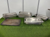 18 x Stainless Steel Baking Trays.
