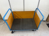 Mobile Open Sided Trolley. Size L50 x W120 x D77cm. NOTE: No VAT on lot. - 5